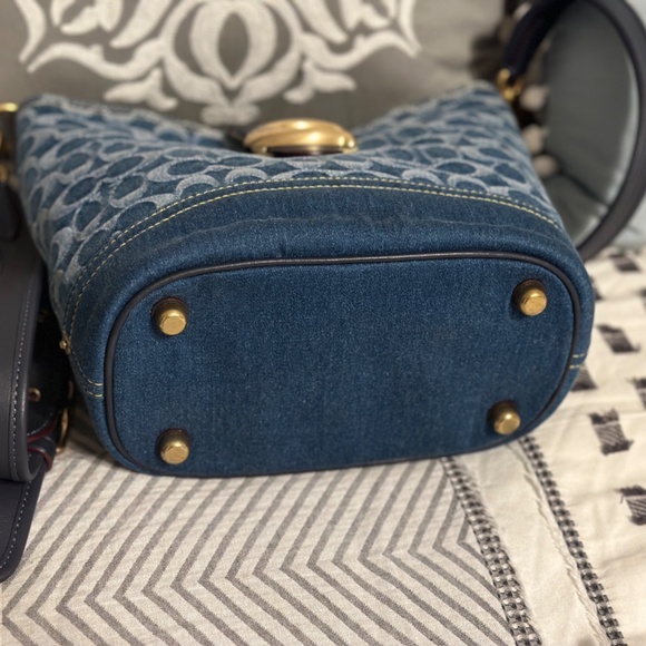 Coach Denim Tali Bucket - Picture 4 of 7